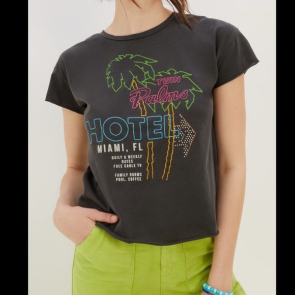 Anthropologie Tops - Anthropologie Twin Palms Hotel Graph